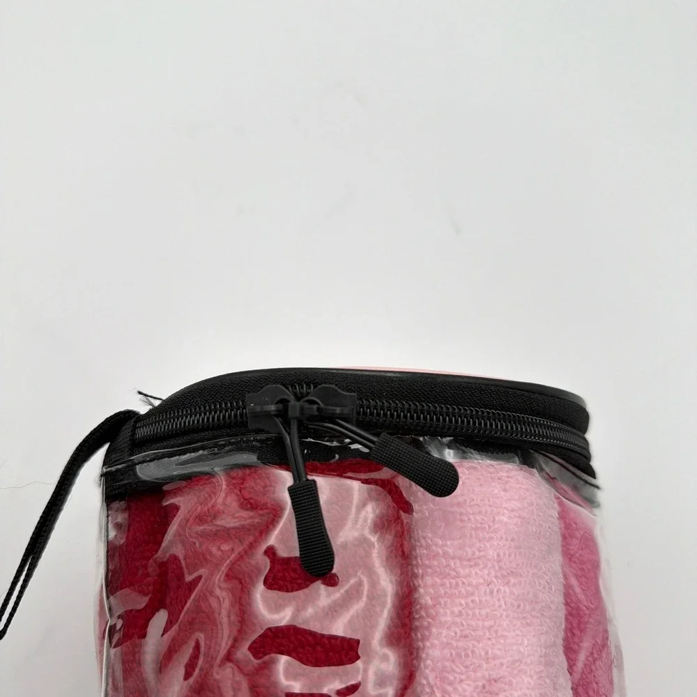 Juicy Couture Washcloth Set 6 Pack‎ Pink 100% Cotton 12 x 12 New in Box